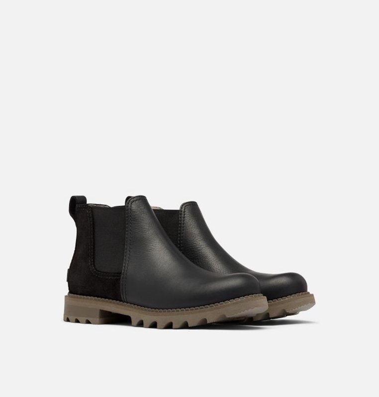 Sorel Herr Stövlar Svarta - Mad Brick™ Chelsea - HBG-926730